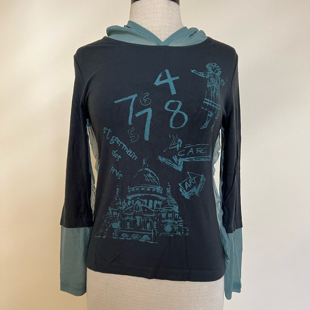 C.You Sweatshirt with Hoodie